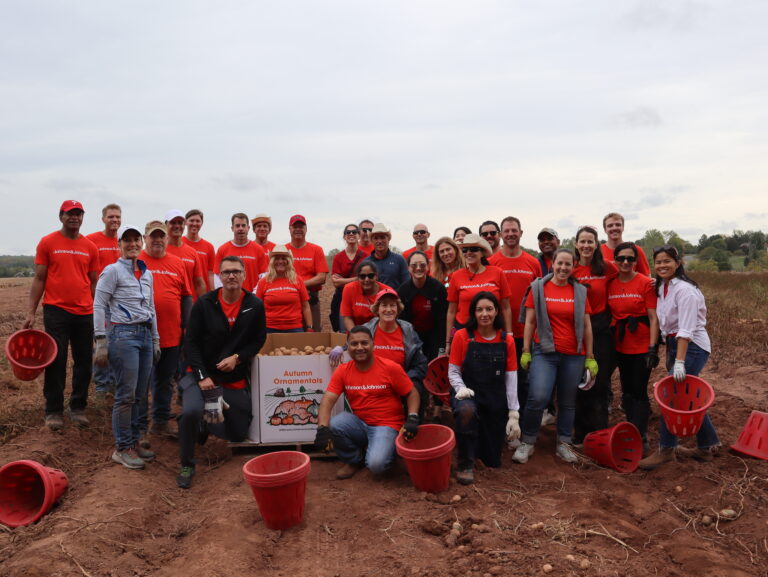 Johnson & Johnson Volunteer Harvest